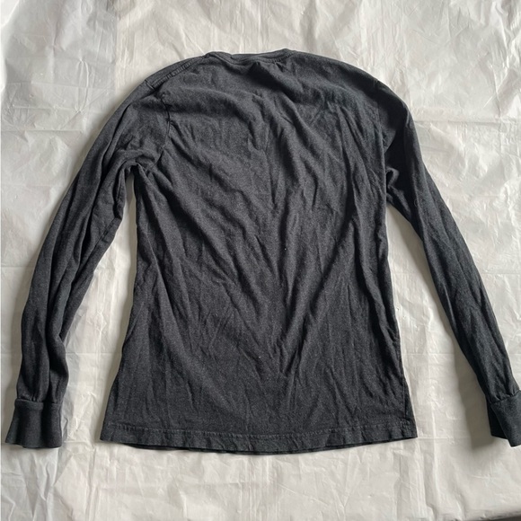 🍁 Roots Dark Grey Long Sleeve T-Shirt - Women's Size  XS 🍁 - Picture 6 of 8